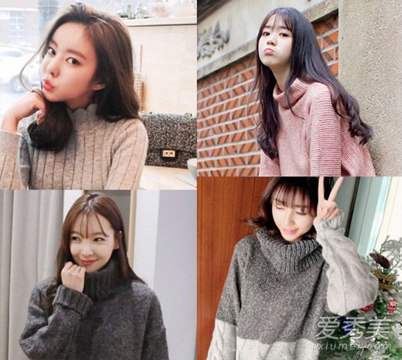 高领露出浮肿的脸?因为你没有学会这三种发型