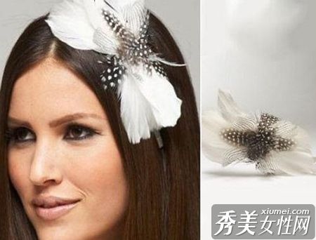 简约大气的女士发饰打造欧式交际花风格