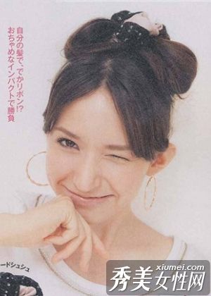 混血模特教你五种年轻发型