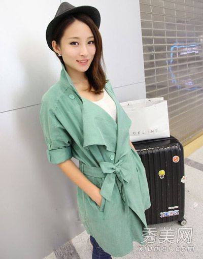 秋装凹造型潮流搭配非常流行