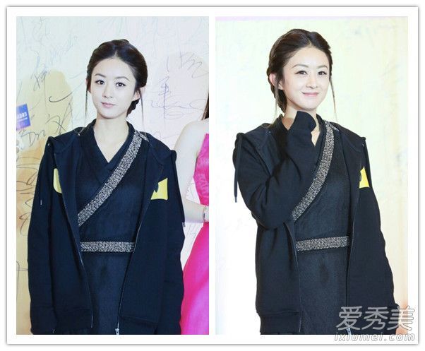 赵杨丽影汤米艳星新浪潮古装风格暴露头发PK谁最漂亮