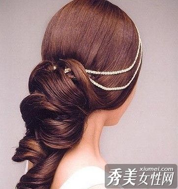 美丽新娘发型快乐从头开始