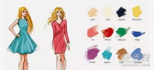 在换颜色之前,你最好先看看这四种主流的发色和衣服。