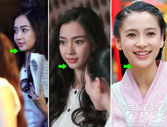 杨颖下巴掉了!婴儿被她最近不化妆的照片吓死了。