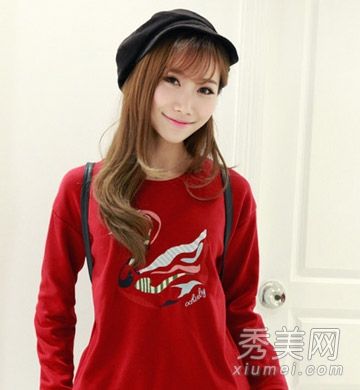 长脸女孩适合发型图片韩版刘海甜美减龄