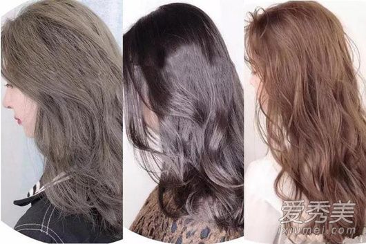 染发剂显示什么颜色的白色皮肤,西式和白色头发颜色