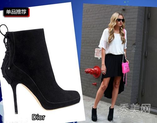 短靴在十月份风靡一时,以学习如何搭配秋装。