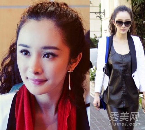 范冰冰杨蜜女主角时尚马尾造型主键