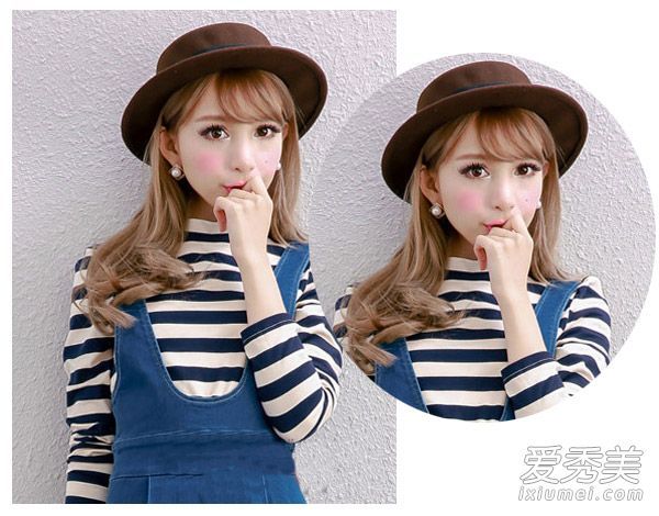 不够高,不能理发!女孩都是短而合适的发型。