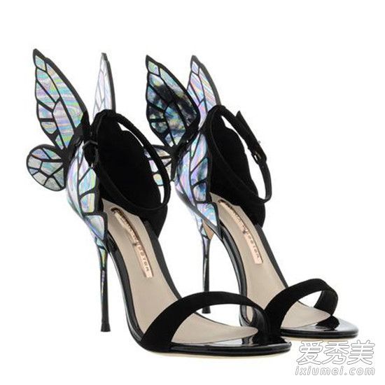 索菲亚·韦伯斯特蝴蝶鞋照片