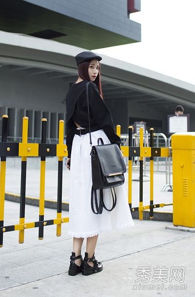 半身裙8搭配更显身材好气质