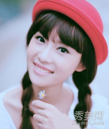 长发如何系住最薄的圆脸?女孩们必须理发