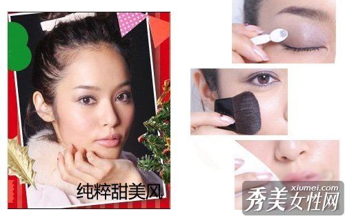 人们喜欢春节温柔甜美的妆容