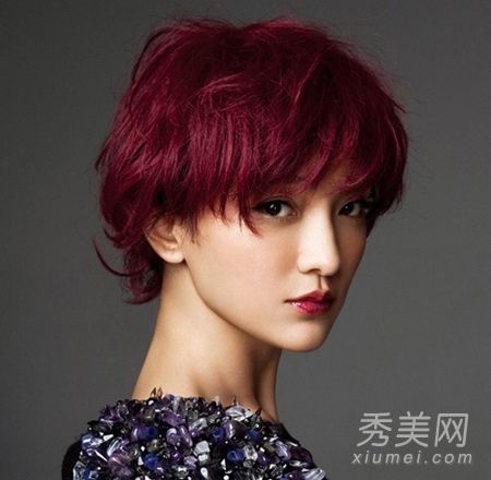 《周迅》中染得最好的短发