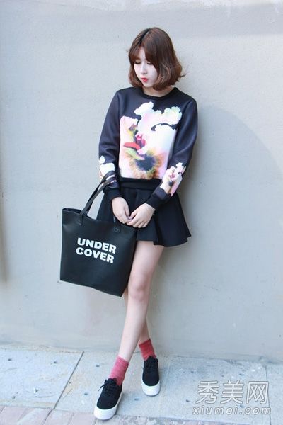 国庆旅游早打扮准备魏易+小伞裙就可以了