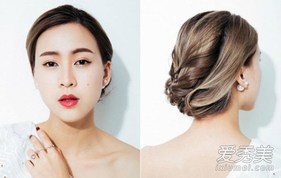 DIY敏捷盘发秋冬长发不再害怕静电