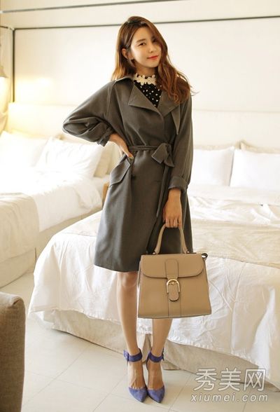 风衣搭配腰带扎出小蛮腰8搭配女人味