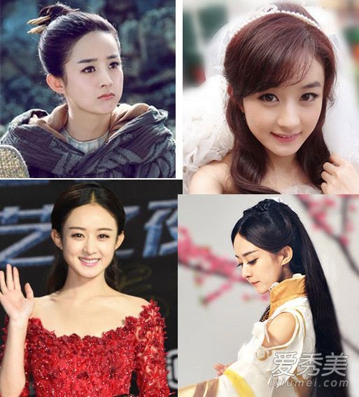 赵宝紫莲+半铁头发完美搭配!向她学习绑公主的头