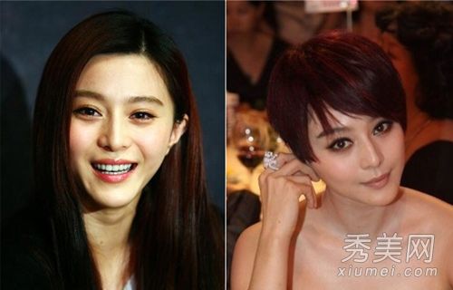 新年新发型明星长发和短发对比参考