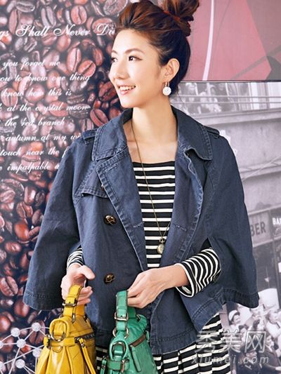 秋季斗篷外套抓住了所有的时尚风格