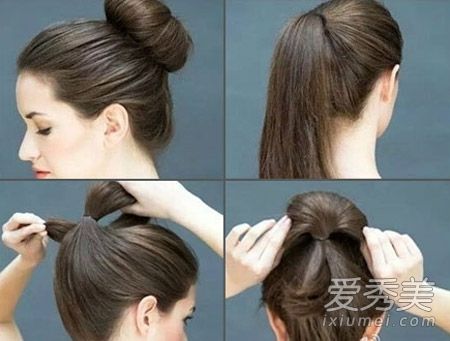 女孩实用发式的8个教程可以随意修改。