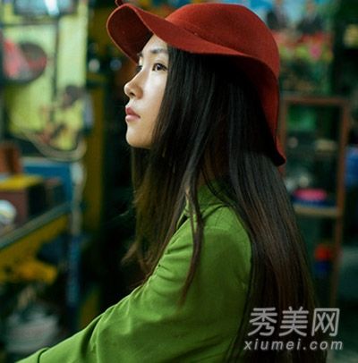大脸型还能保持直发9的发型气质易于学习