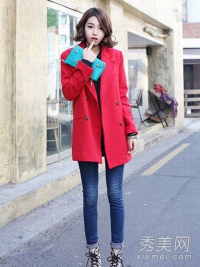 秋装款式带帅气款式pk简单扇子