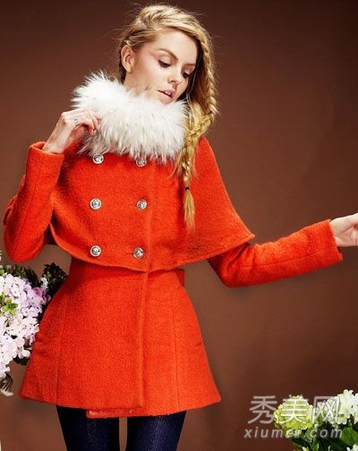 甜美的秋季斗篷外套适合你