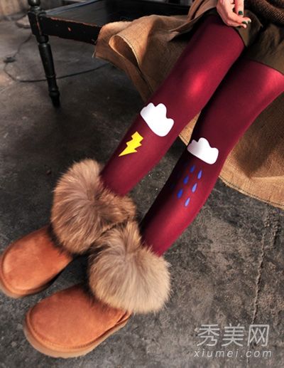 保暖时尚、修身的自由个性风格