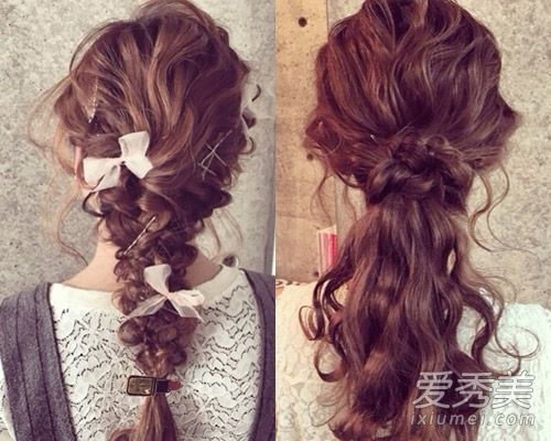 太美了!必须学习空低气感马尾领带课程