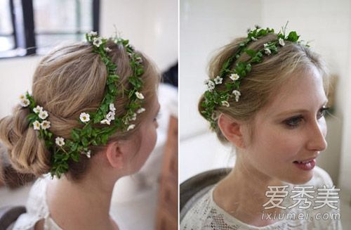 如何梳自己的头发diy花仙女头发惊艳整条街