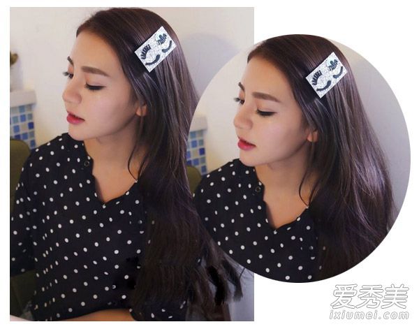 长发美女图片推荐几种好看的长发发型。