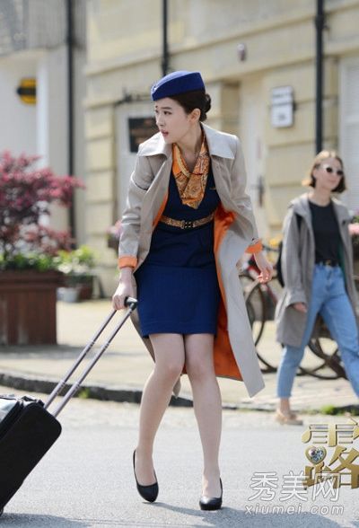 学习刘亦菲风衣,搭配韩式