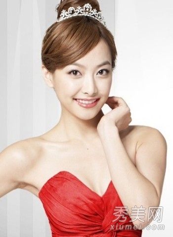 宋茜韩式长发秀甜美可爱迷人你