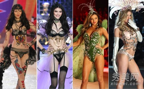 2012年维米内衣年展在贺岁，刘雯