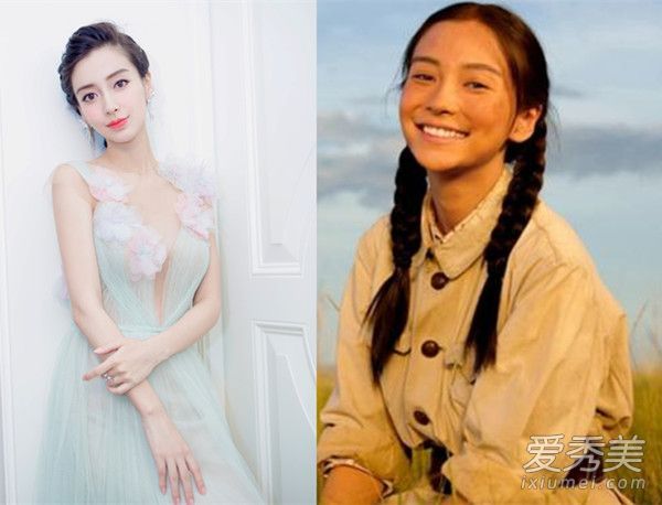 杨颖奖红地毯风格公主风穿太甜了!