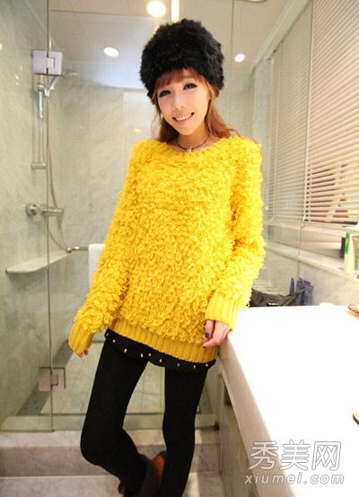 毛衣流行推荐打底穿时尚美观