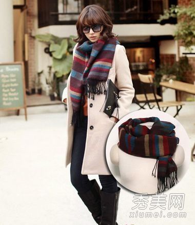 没有讨论如何在冬天装扮围巾。