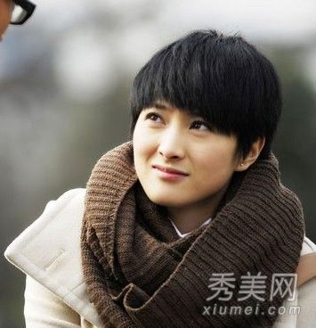 “老燕有女不愁嫁”展示中性短发