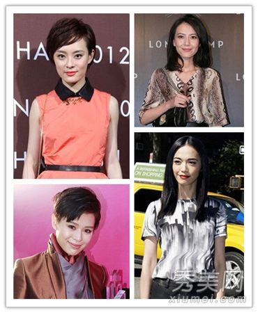 学习明星发型变化后更时尚的女演员。