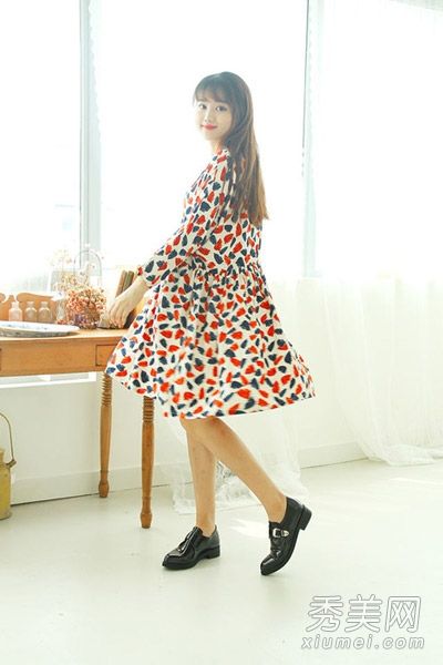 秋装带复古小清新美观