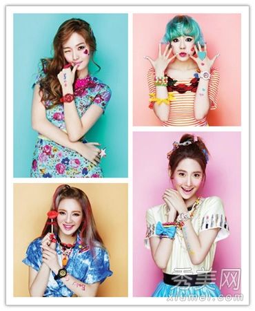 女孩的年龄展示最新的甜美染发风格