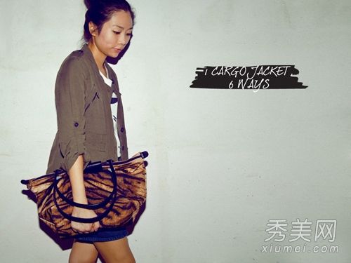 如果你穿一件以上的外套，军装外套在6天内是不一样的。