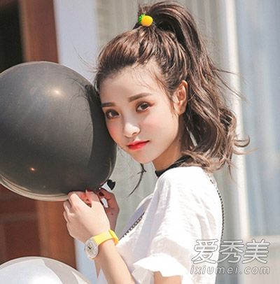 高马尾辫有气质2马尾辫发型插图