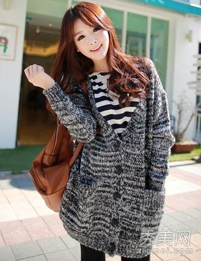 韩版毛衣8种漂亮宽松款式不减肥也显瘦