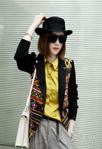 流行风格让秋天不沉闷