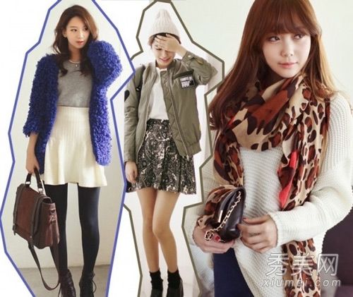 2013年新春装暴露了韩国最流行的时尚