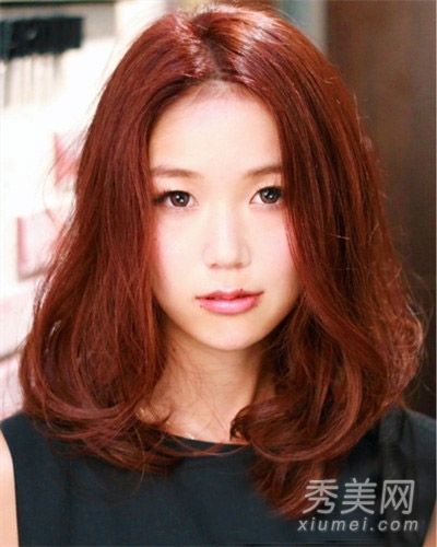 钻石脸适合什么颜色发型漂亮头发颜色显白显瘦