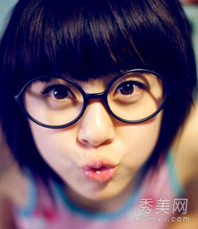 精选女孩可爱短发大圆脸方脸适用