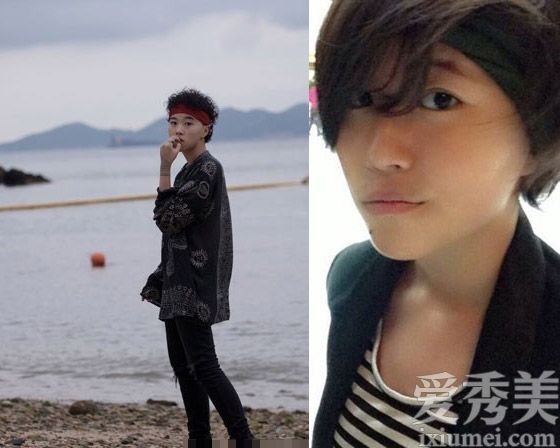 这位明星展示了这是打开发带的正确方法。